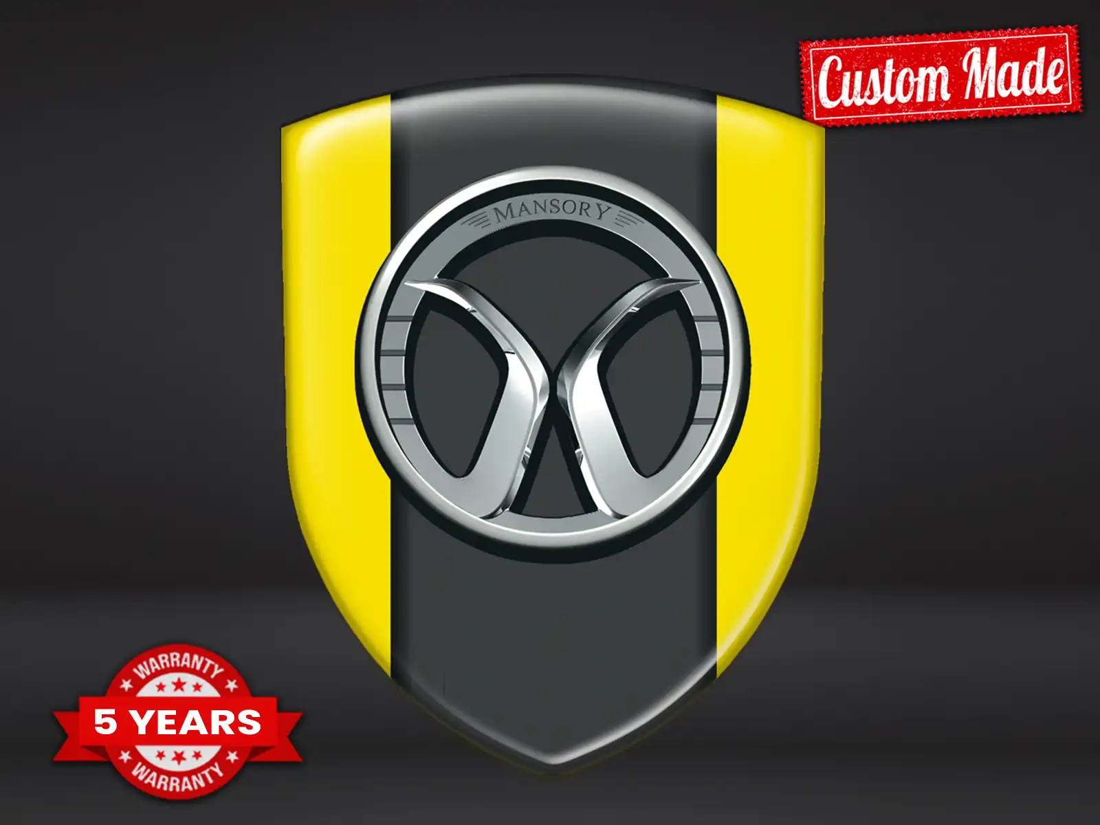 Mansory Fensteraufkleber Auto Sportlich Anpassbar Minimal